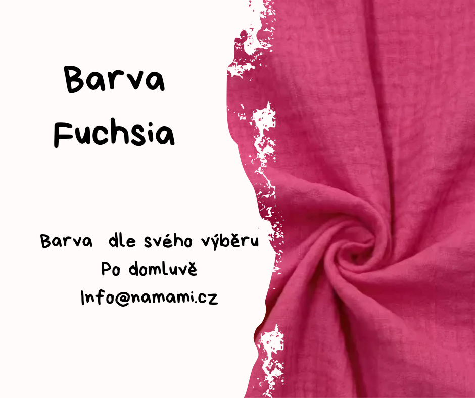 Šatičky  z Mušelínu světle růžové až do fialkové barvy