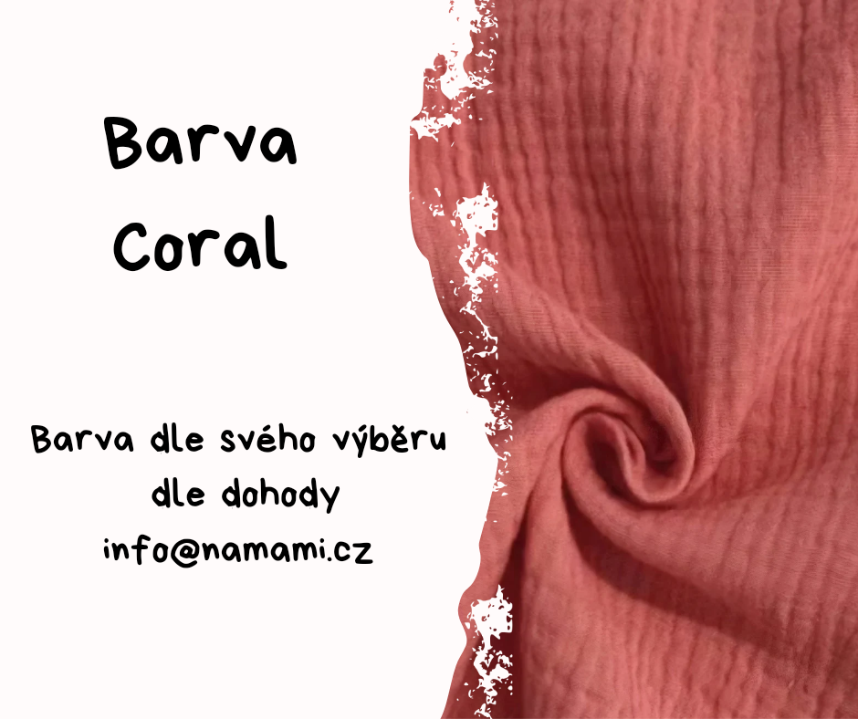 Šatičky  z Mušelínu světle růžové až do fialkové barvy